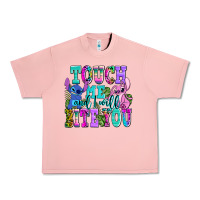 Salmon touch me and i will bite Urban Heavy Tee - AdoDesignShop