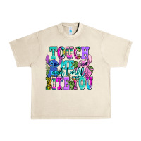 Sandshell touch me and i will bite Urban Heavy Tee - AdoDesignShop