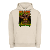 Pigment French Oak Black history afro woman Urban Hoodie - HowdyJamesFarm