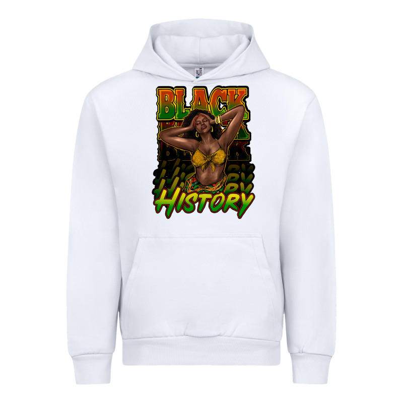 Black History Afro Woman Urban Hoodie by HowdyJamesFarm | Teevron
