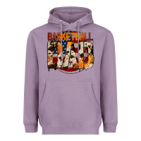 Lavender American Basketball Dad Heavyweight Hoodie - Bettercallsaul