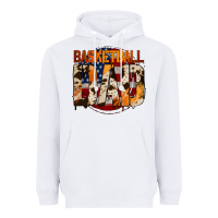 White American Basketball Dad Heavyweight Hoodie - Bettercallsaul
