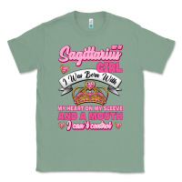 Sage As A Sagittarius Girl I Was Born With My Heart On My Sleeve And  Mouth Classic Tee - Jasminsmagicworld