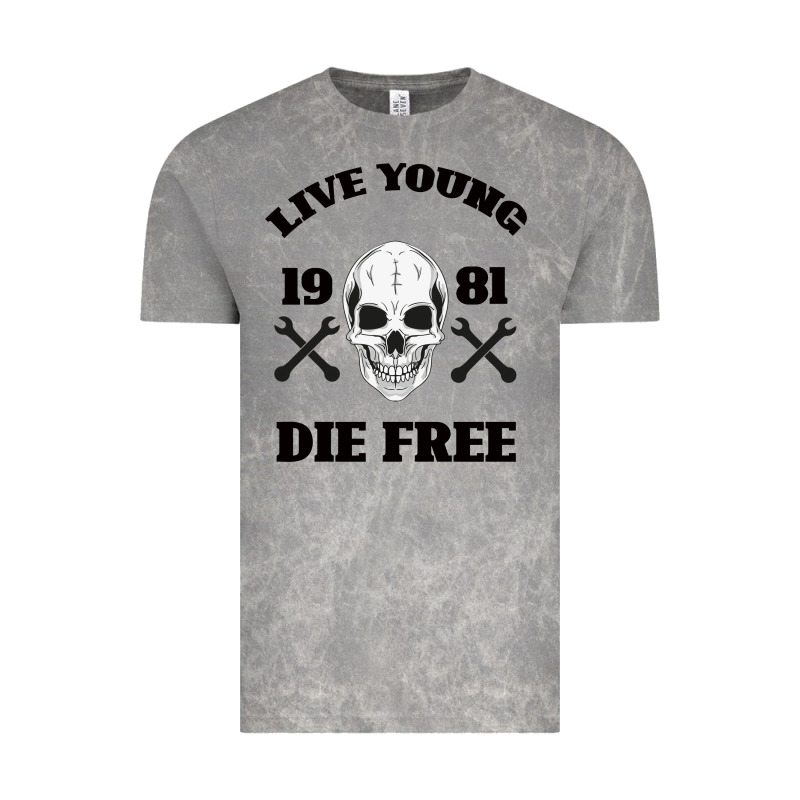 Live Young Die Free Vintage Tee by Bettercallsaul | Teevron