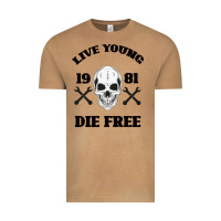 Vintage Camel Live Young Die Free Vintage Tee - Bettercallsaul