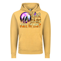 Vintage Mustard my crystal ball says you are full of shit Vintage Hoodie - BundleAndBundleShop