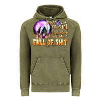 Vintage Olive my crystal ball says you are full of shit Vintage Hoodie - BundleAndBundleShop