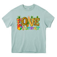 Arona love summer with pineapple Heavy Core Tee - texasbilliewilder