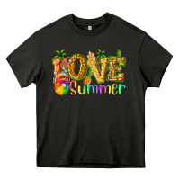 Asphalt love summer with pineapple Heavy Core Tee - texasbilliewilder
