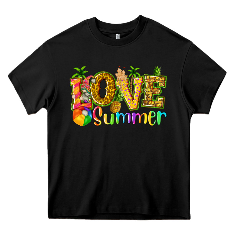 Love Summer With Pineapple Heavy Core Tee by texasbilliewilder | Teevron