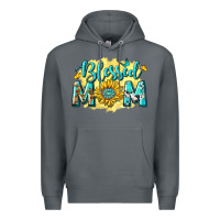 Rock Blessed Mom with Sunflowers Premium Hoodie - texasbilliewilder