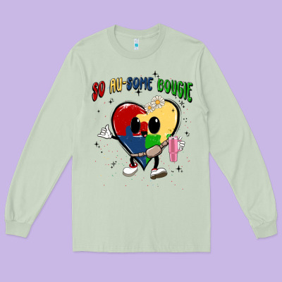 So Au Some Bougie Long Sleeve Tee Designed By Maliassmallbusiness