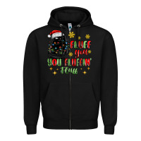 Black fluff you you fluffin fluff Zipper Hoodie - MaliasSmallBusiness