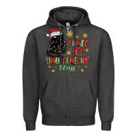 Charcoal Heather fluff you you fluffin fluff Zipper Hoodie - MaliasSmallBusiness