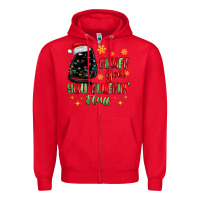 Red fluff you you fluffin fluff Zipper Hoodie - MaliasSmallBusiness