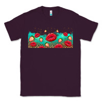 Plum lips and strawberries Classic Tee - AdoDesignShop