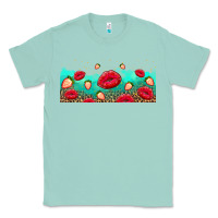Seafoam lips and strawberries Classic Tee - AdoDesignShop