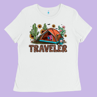 Traveler Ladies Tee Designed By Jahusdesignshop