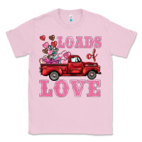 Bubblegum Pink loads of love truck Classic Tee - BarkalooDesign