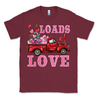 Burgundy loads of love truck Classic Tee - BarkalooDesign