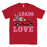 Red loads of love truck Classic Tee - BarkalooDesign
