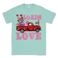 Seafoam loads of love truck Classic Tee - BarkalooDesign