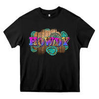 Black howdy Heavy Core Tee - Zillion Design Studio
