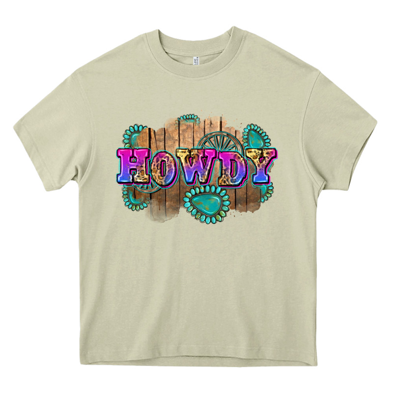 Howdy Heavy Core Tee by Zillion Design Studio | Teevron