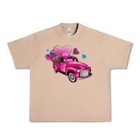 Burro truck with hearts Urban Heavy Tee - AdoDesignShop
