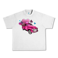 Lunar Rock truck with hearts Urban Heavy Tee - AdoDesignShop
