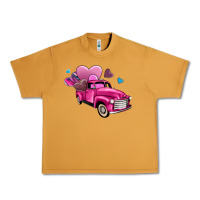 Peanut Butter truck with hearts Urban Heavy Tee - AdoDesignShop