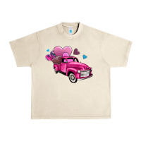 Sandshell truck with hearts Urban Heavy Tee - AdoDesignShop