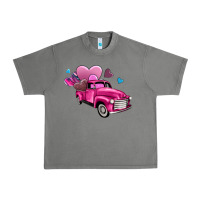 Tornado truck with hearts Urban Heavy Tee - AdoDesignShop