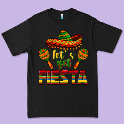 Let's Get Fiesta Premium Tee Designed By Texasbilliewilder