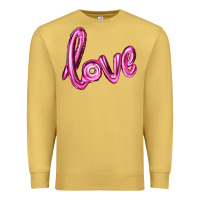 Antique Gold valentine's day love balloon Premium Sweatshirt - RanaPortraitStore