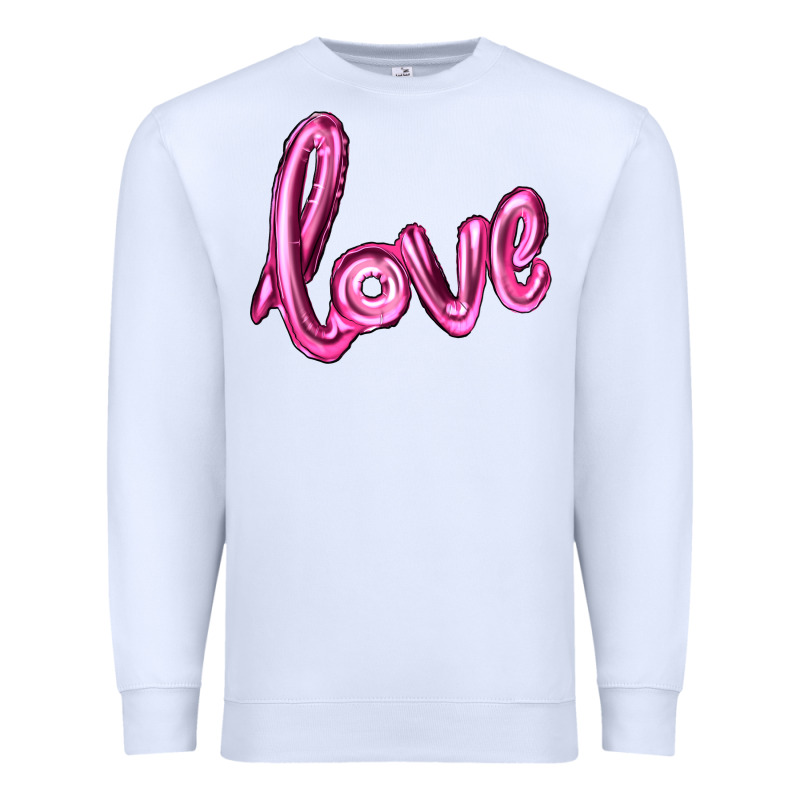 Valentine's Day Love Balloon Premium Sweatshirt by RanaPortraitStore | Teevron