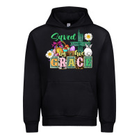 Saved By His Grace Easter Urban Hoodie | Teevron