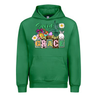 Emerald Saved by his grace Easter Urban Hoodie - CowGirlArtShop