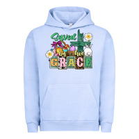 Pigment Grape Ice Saved by his grace Easter Urban Hoodie - CowGirlArtShop