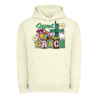 Pigment Pistachio Saved by his grace Easter Urban Hoodie - CowGirlArtShop