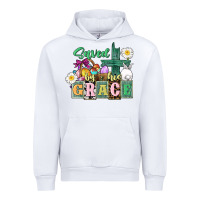 White Saved by his grace Easter Urban Hoodie - CowGirlArtShop