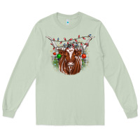 Matcha christmas  texas longhorn Long Sleeve Tee - JahusDesignShop