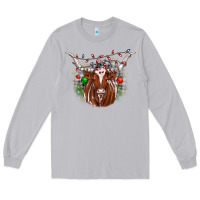 Moon Dust christmas  texas longhorn Long Sleeve Tee - JahusDesignShop