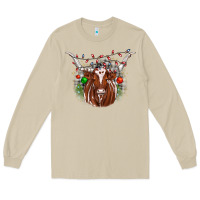 Mushroom christmas  texas longhorn Long Sleeve Tee - JahusDesignShop