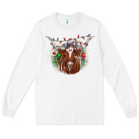 White christmas  texas longhorn Long Sleeve Tee - JahusDesignShop