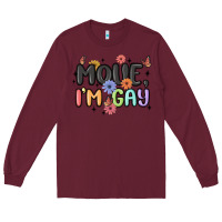 Burgundy movie i'm gay Long Sleeve Tee - MaliasSmallBusiness