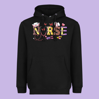 Easter Nurse Heavyweight Hoodie Designed By Ranaportraitstore