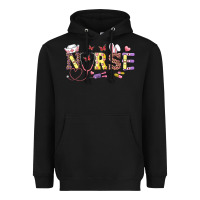 Black Easter Nurse Heavyweight Hoodie - RanaPortraitStore