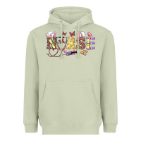 Matcha Easter Nurse Heavyweight Hoodie - RanaPortraitStore