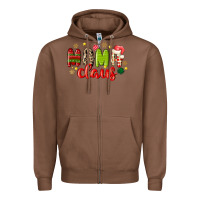 Chestnut mama claus Zipper Hoodie - MaliasSmallBusiness